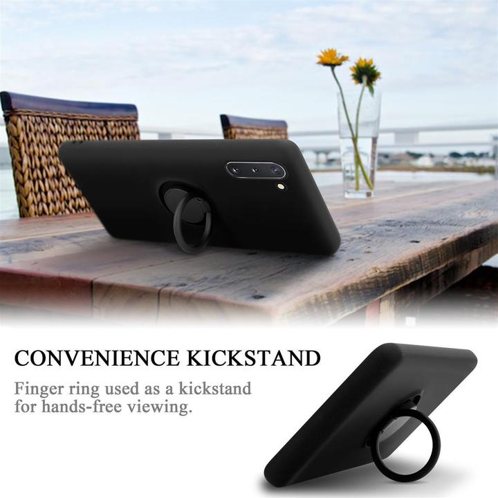 Produktbild Cadorabo TPU Liquid Ring Silicone Case Hülle (Samsung Galaxy Note 10)