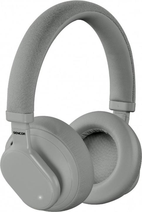 Produktbild Sencor SEP 720BT GY kabelloser On-Ear-Kopfhörer für bis zu 40 Stunden Hörzeit (40 h, Kabellos)