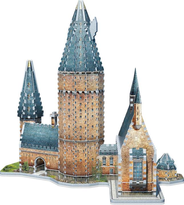 Actual product image Wrebbit 3D Hogwarts Great Hall (850 pieces)