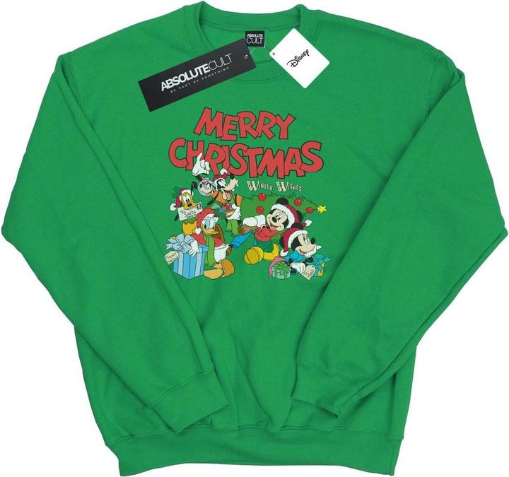 Disney Mickey And Friends Winter Wishes Sweatshirt (XXL)