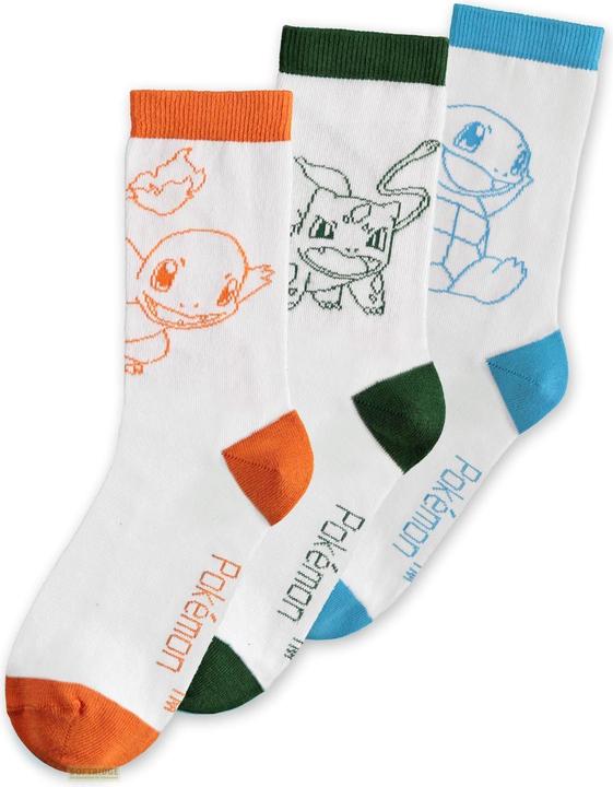 Difuzed Pokemon - Starter gen.1 - 39/42 Grosse (3er Pack, 39, 42)