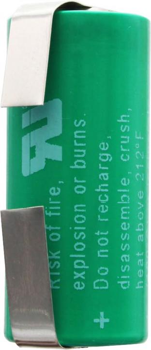 Actual product image Varta Batterie CR2/3AA, 6237 mit Lötfahne U-Form, 6237301301 (1 pcs., 2/3 AA, 1350 mAh)