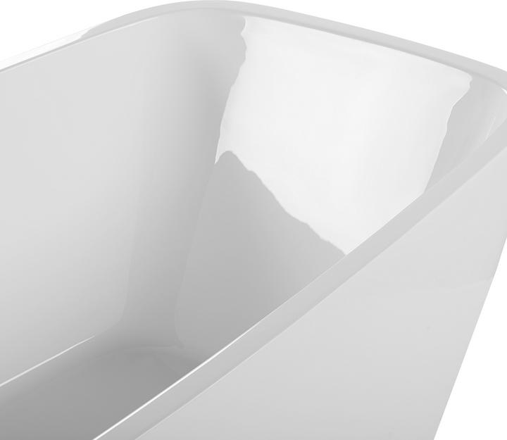 Produktbild Beliani Badewanne freistehend weiss rechteckig 170 x 78 cm MINGO (252 l, 170 cm, 78 cm)