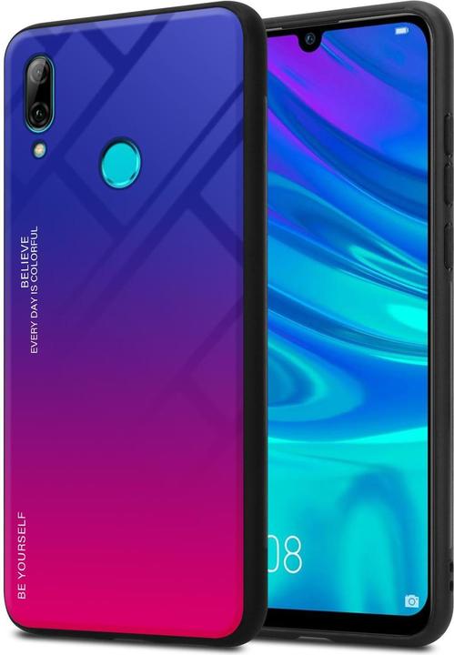 Image du produit Cadorabo Couverture en verre TPU 2 couleurs (Huawei P Smart (2019))