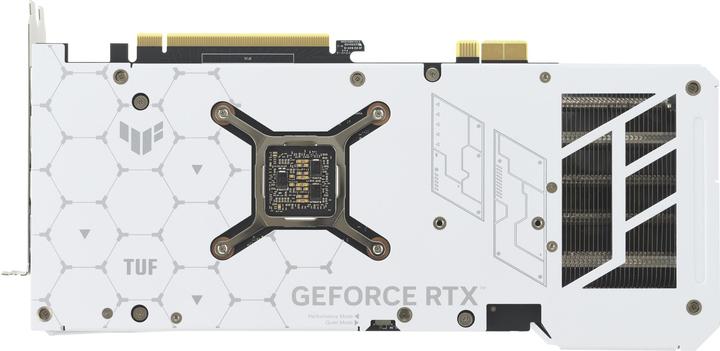 Actual product image ASUS TUF-RTX4070TIS-O16G-BTF-WHITE only BTF compatible (16 GB)