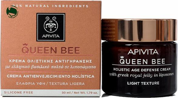 Actual product image Apivita Queen Bee Light Cream 50ml (50 ml, Night cream)