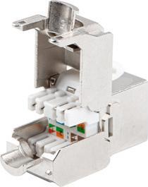 Actual product image Lanberg keystone tool-less module RJ45 (Keystone module)