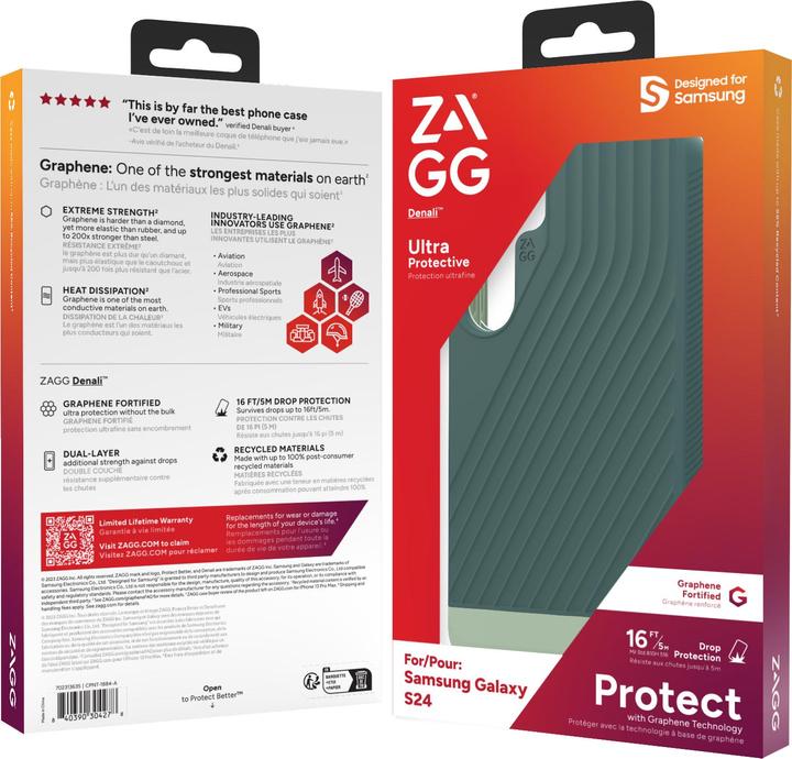 Actual product image Zagg Denali Evergreen (Samsung Galaxy S24+)