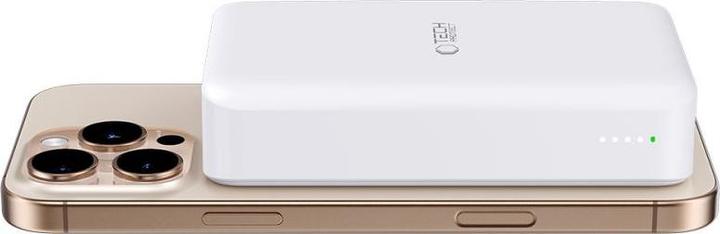 Actual product image Tech-Protect Powerbank PB12 LifeMag MagSafe 20000MAH - white (20000 mAh, 15 W)
