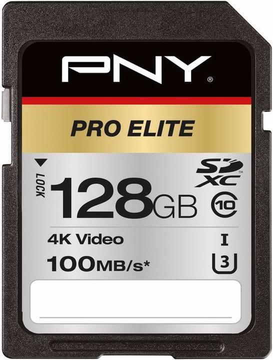 Immagine prodotto PNY Pro Elite (128 GB, SDXC, U3, UHS-I)