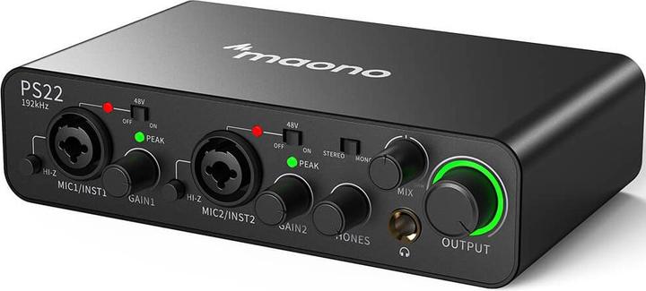 Productafbeelding Maono PS22 audio-interface (USB)
