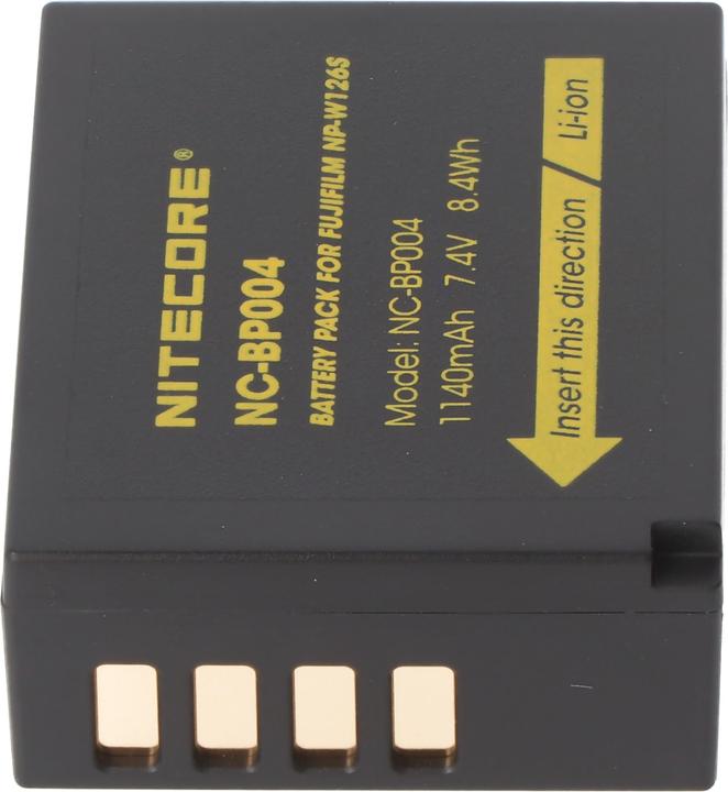Produktbild Nitecore NP-W126S Kamera Akku für Fujifilm (Kamera Akku)