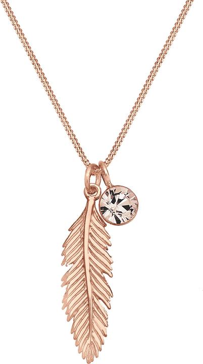 Produktbild Elli Boho, Feder (925er Sterling Silber, Glaskristall)