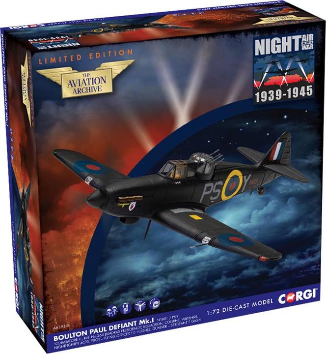 Actual product image Hornby Boulton Paul Defiant, Coimbatore II, 1941