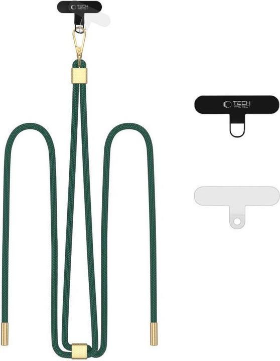 Tech-Protect C2S Rope Crossbody Strap Leash - Olive