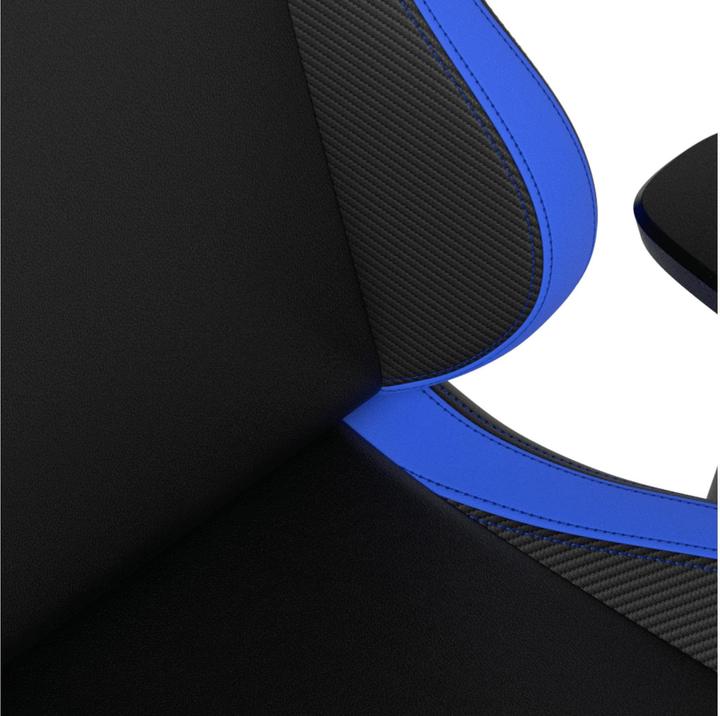 Produktbild noblechairs EPIC Compact Gaming Stuhl - schwarz/carbon/blau
