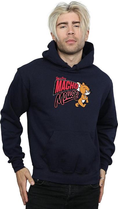 Immagine prodotto Tom & Jerry Macho Mouse Felpa con Cappuccio Uomo (3XL)
