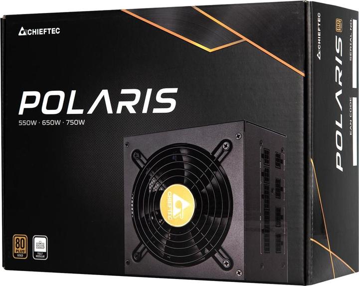 Immagine prodotto Chieftec Polaris /, 2.4, 80 PLUS, PFC attivo (750 W)