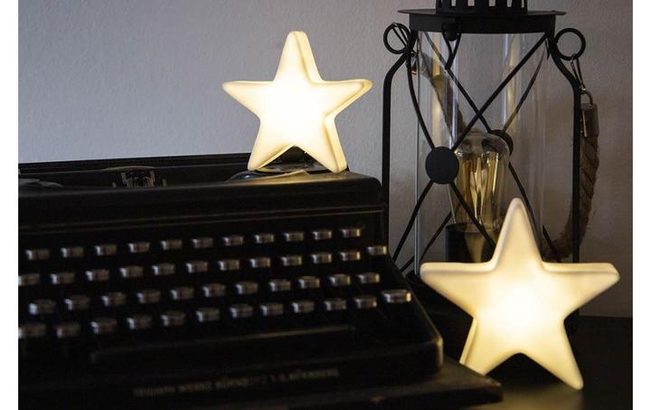 Actual product image 8 seasons design Motif light LED Shining Star Micro XS 9 cm, White (110 lm)