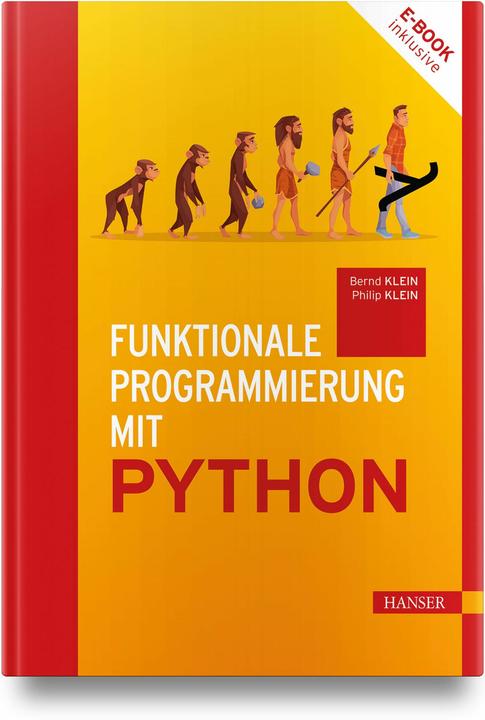 Actual product image Funktionale Programmierung mit Python (German, Bernd Klein, Philip Klein, 2025)