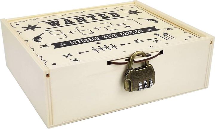 Actual product image Rätselbox Puzzle Box Wild West - Level 5/5 (German, English)