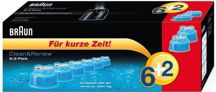 Braun Clean&Renew - Reinigungskartusche (8 x)