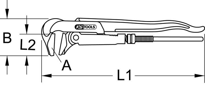 Produktbild KS Tools Armaturenzange (315 mm)