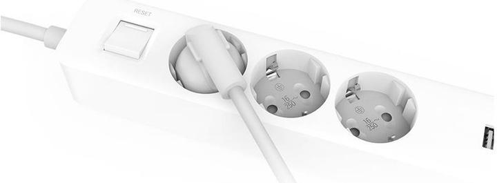 Image du produit Xiaomi Bâti de prises MI NRB4030GL (3 × prise, 16 A, 1,4 m, couleur blanche) (3 x, CEE 7/16, 1.40 m)
