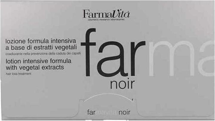 Produktbild Farmavita Anti-Haarausfall Ampullen Noir Intensive (12 x 8 ml) (250 ml, Flüssiges Shampoo)