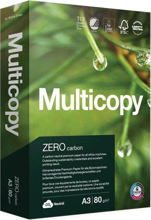 Multicopy Universalpapier zero FSC (80 g/m², 500 x, A3)