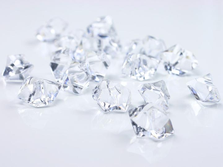 Produktbild Partydeco Crystal ice, colourless, 25 x 21mm (1 pkt / 50 pc.)