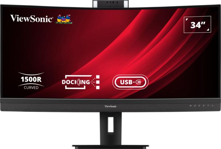 Produktbild Viewsonic 86,4cm VG3457CV curved 21:9 HDMI/DP/USBC/LAN UWQHD (3440 x 1440 Pixel, 34")