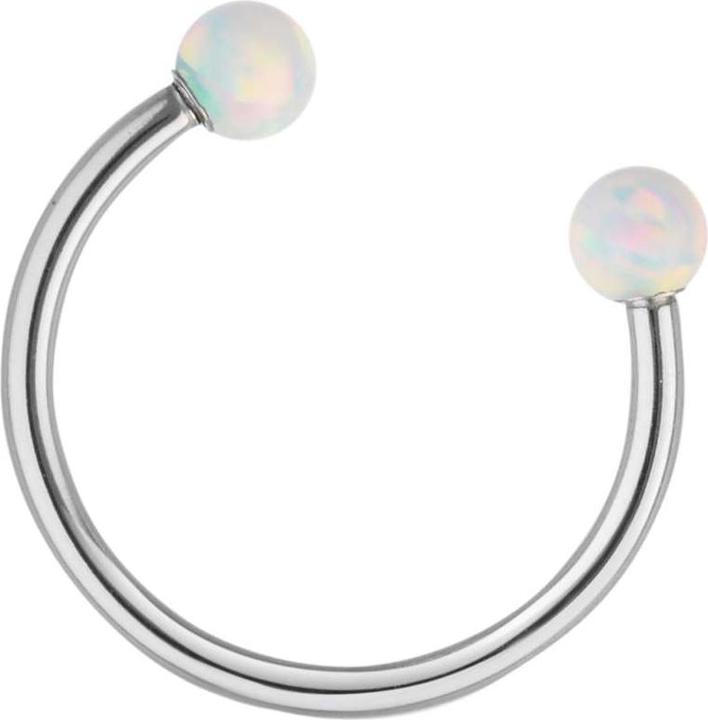 Bijouteria 1.2mm Piercingstab (Chirurgenstahl 316L, Synthetische Perle)