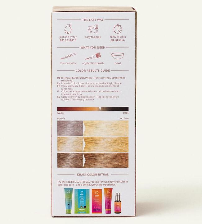 Produktbild Khadi Pflanzenhaarfarbe (Blond)