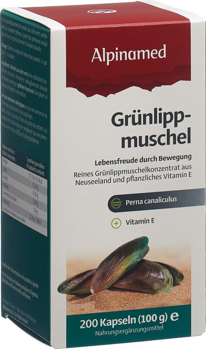 Alpinamed Grünlippmuschel (120 Stück, Kapseln, 140 g)