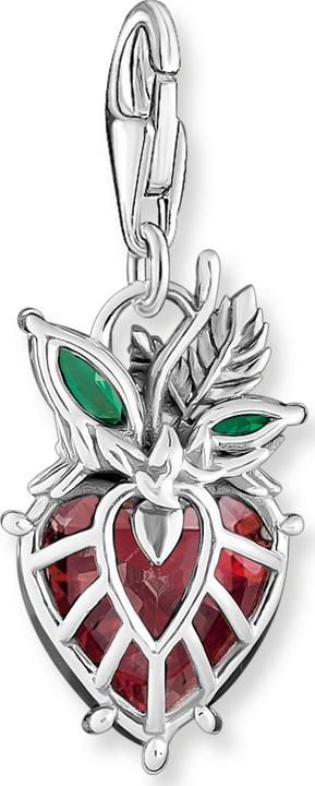 Image du produit Thomas Sabo Charm pendentif fraise argent (Avec pierre(s), Argent 925)