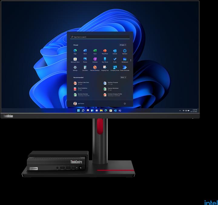 Produktbild Lenovo ThinkCentre M90q Gen 4 (Intel Core i7-13700T, 16 GB, 512 GB, UHD Graphics 770)