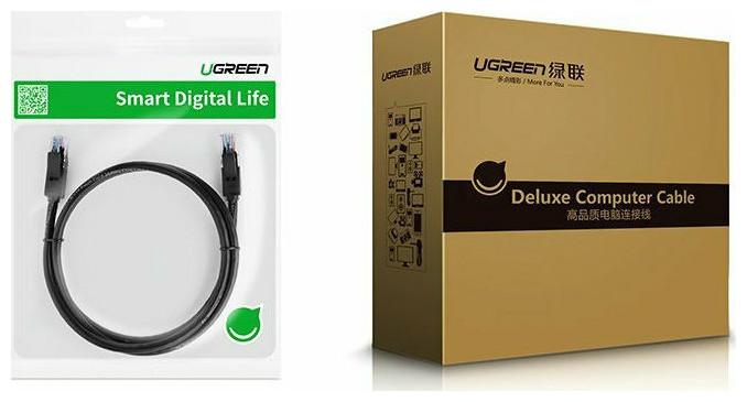 Productafbeelding Ugreen RJ45 LAN Ethernet Cat6 UTP 1 Gbit (U/UTP, CAT6, 5 m)