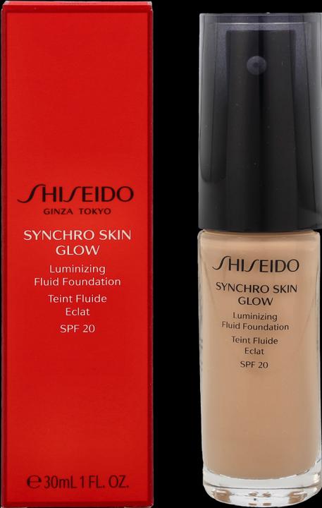 Produktbild Shiseido Synchro Skin Glow Luminizing Fluid Foundation (#G3)