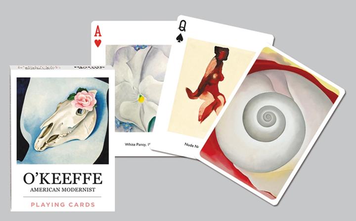 Produktbild Piatnik Poker, Georgia O'Keeffe (Deutsch)