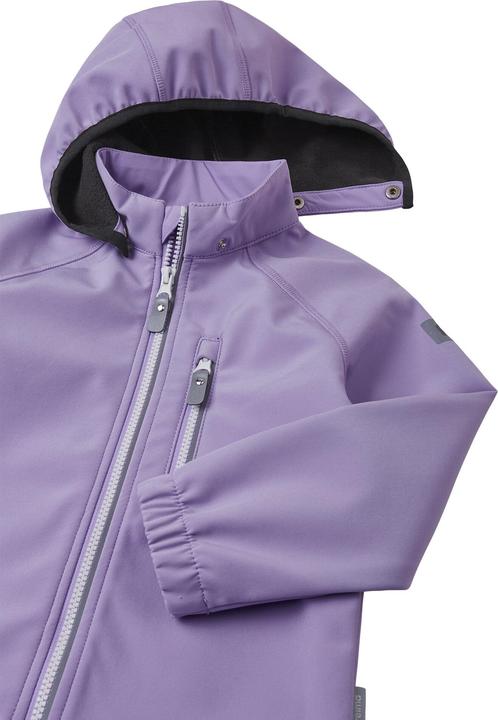 Actual product image Reima Kinder Softshell Jacke Vantti c amethyst (122)