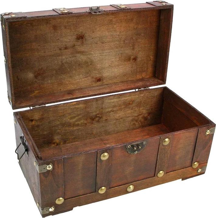 Immagine prodotto Safe Scrigno di legno (35 x 16 x 18 cm)