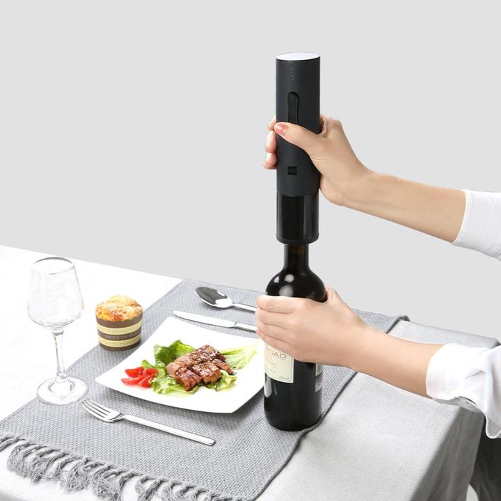 Actual product image Huohou Electric wine bottle opener - corkscrew (Electric corkscrew)
