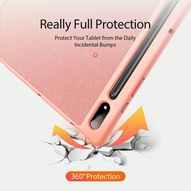 Actual product image Dux Ducis Galaxy Tab S9 Ultra - Domo Case pink (Galaxy Tab S9 Ultra, Galaxy Tab S8 Ultra)