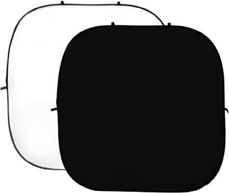 Produktbild Studioking Background Board Weiss/Schwarz 240x240 cm (240 cm, 240 cm)