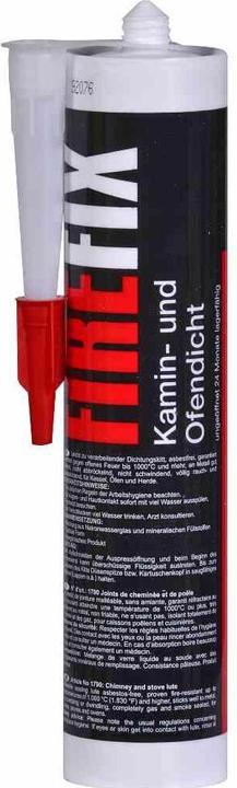 Produktbild FireFix 1790 Kamin- und Ofendicht (Kartusche) 310 ml, hitzebeständig bis 1.000 °C