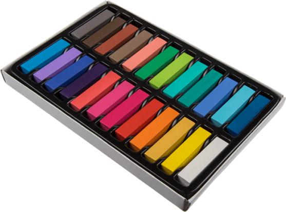 Actual product image Magni Hair chalk 24 colours