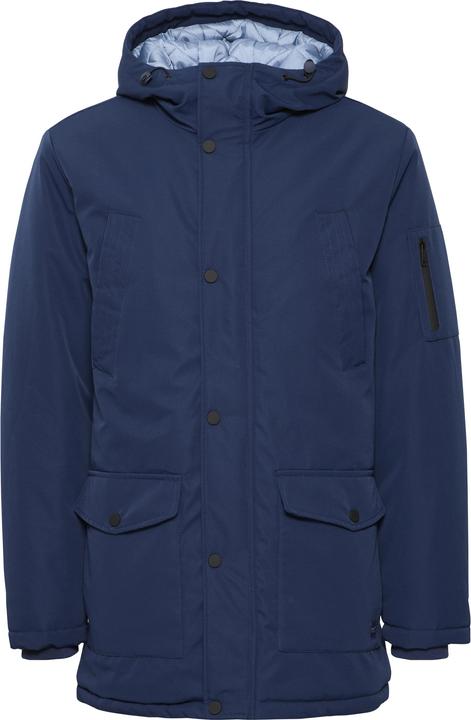 Blend Wasserdichte Jacke mit Kapuze, Knöpfen und Tasche