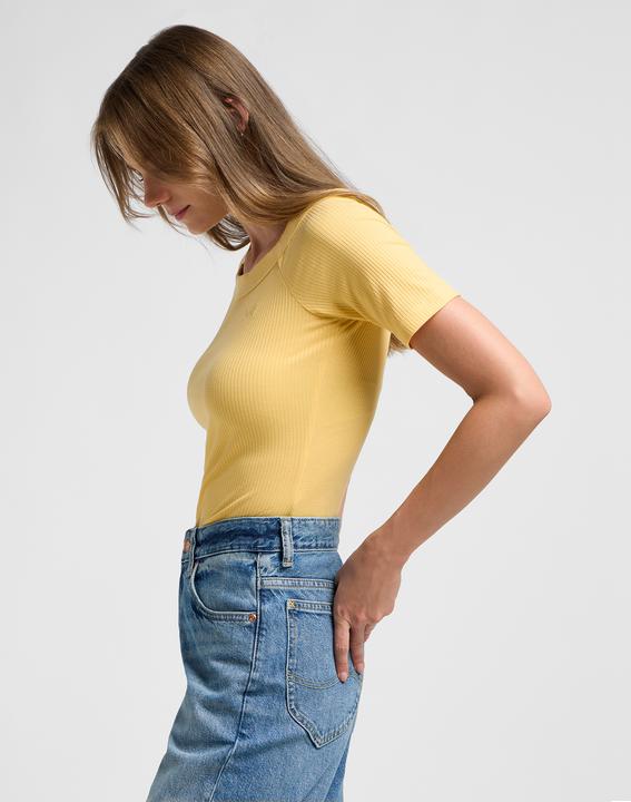Actual product image Lee T-shirts Off The Shoulder Rib (XS)