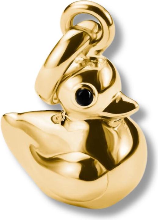 Thomas Sabo Charm-Anhänger Ente Connect vergoldet (Silber 925, Emaille)